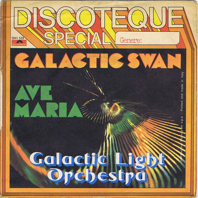 The Galactic Light Orchestra - Galactic Swan (7", Single)