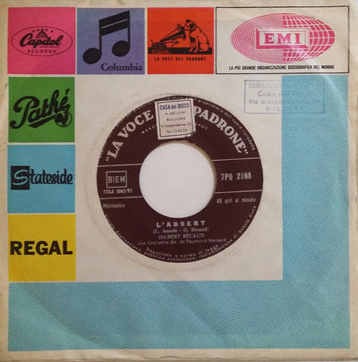 Gilbert Bécaud - L'Absent / Galilée (7")