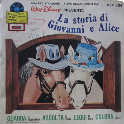 Vittoria Febbi - La Storia Di Giovanni E Alice (7")