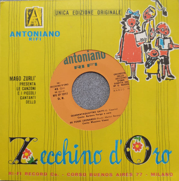 Various - 10º Zecchino D'Oro (7", EP)