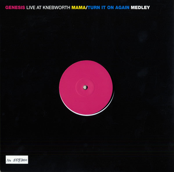 Genesis - Knebworth 1990 (RSD 2021 Numbered, LTD, 12")