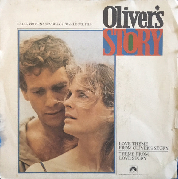 Francis Lai - Love Theme From Oliver's Story / Theme From Love Story (7")