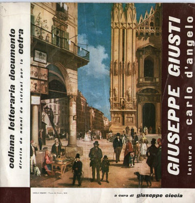 Giuseppe Giusti, Carlo D'Angelo - Giuseppe Giusti / Letture Di Carlo D'Angelo (7", EP)