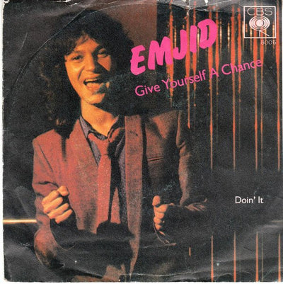 Emjid El Warari - Give Yourself A Chance (7", Single)