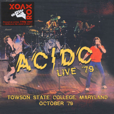 AC/DC - Live '79 Towson State College Maryland (2LP, 180gr)