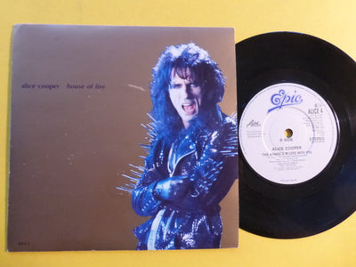 Alice Cooper - House Of Fire (7", Single, Ltd, Yel)
