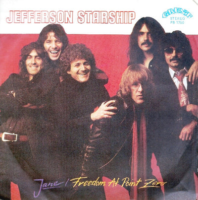 Jefferson Starship - Jane / Freedom At Point Zero (7")