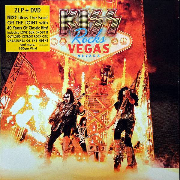 Kiss - Rocks Vegas Nevada (2LP, DVD, 180gr)
