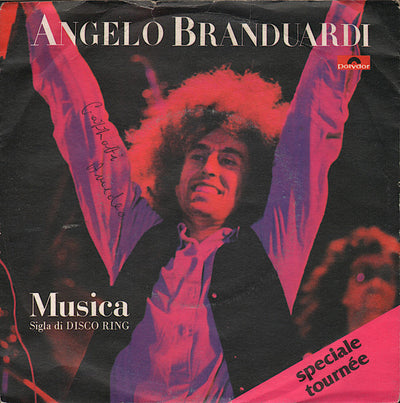Angelo Branduardi - Musica (7")