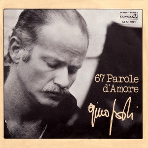 Gino Paoli - 67 Parole D'Amore (7", Single, Gat)