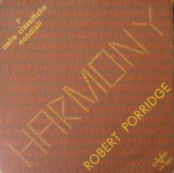 Robert Porridge - Harmony (7")