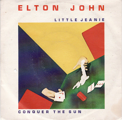 Elton John - Little Jeanie (7", Single)