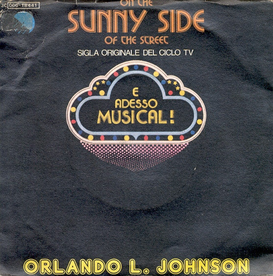 Orlando Johnson - On The Sunny Side Of The Street (7", Pus)