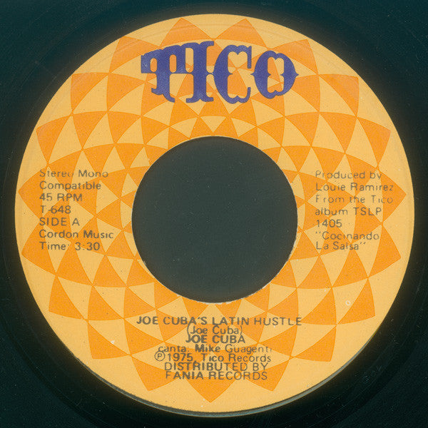Joe Cuba - Joe Cuba's Latin Hustle (7")