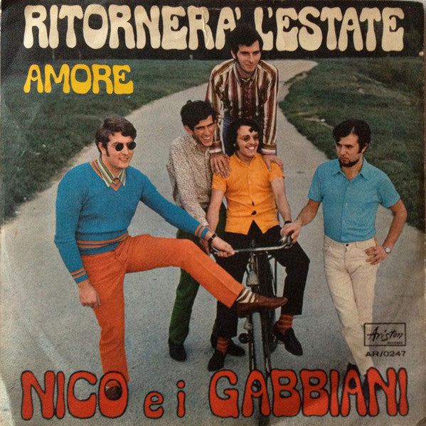 Nico E I Gabbiani - Ritornerà L'estate / Amore (7")