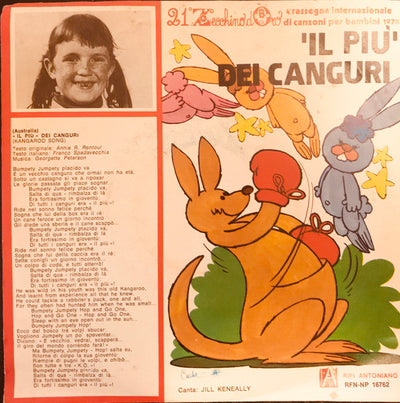 Jill Keneally, Stefania & Roberto Linguerri - Il Più Dei Canguri / Il Naso Ficcanaso (7")