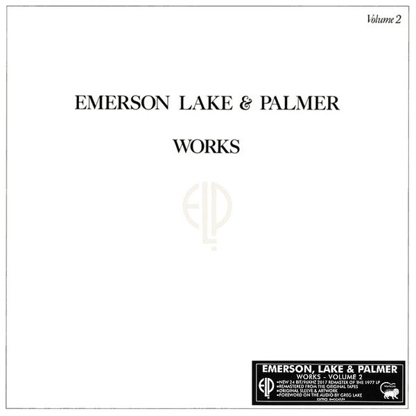 Emerson Lake & Palmer - Works Volume 2 (180gr)