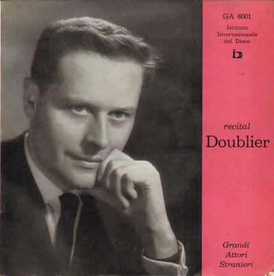 Henri Doublier - Récital Doublier (7", EP)
