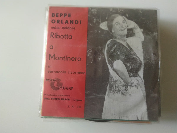 Beppe Orlandi - Ribotta A Montinero (7")