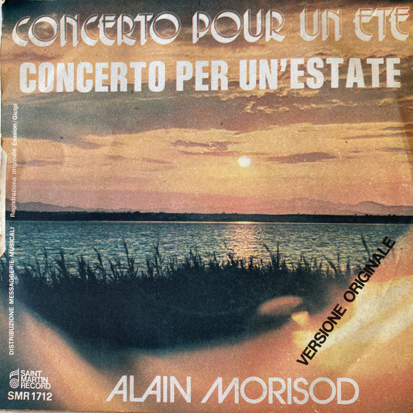 Alain Morisod And His Orchestra - Concerto Pour Un Ete (7", Single)