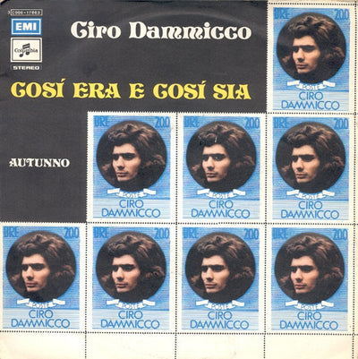 Ciro Dammicco - Così Era E Così Sia (7")