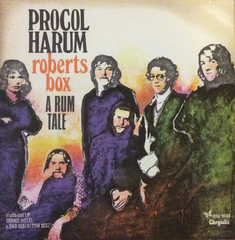 Procol Harum - Robert's Box / A Rum Tale (7")