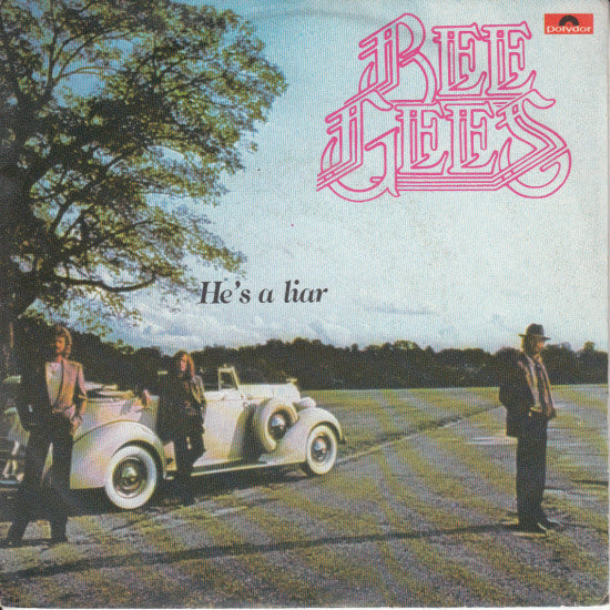 Bee Gees - He's A Liar (7")