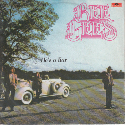 Bee Gees - He's A Liar (7")