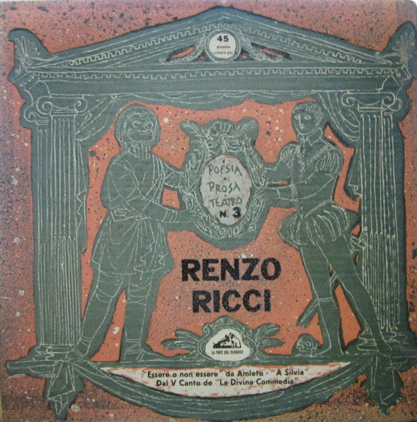 Renzo Ricci - "Poesia / Prosa / Teatro" N°3 (7")