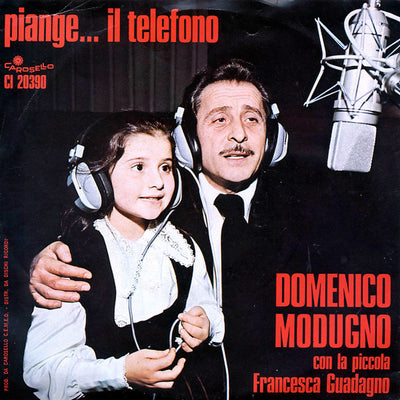 Domenico Modugno - Piange... Il Telefono (7")