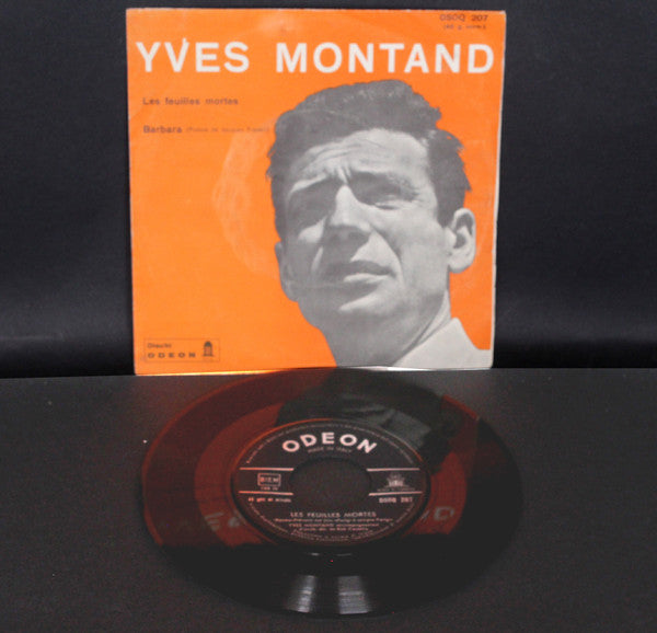 Yves Montand - Les Feuilles Mortes / Barbara (7")