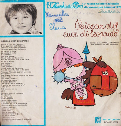 Giampaolo Bisanti / Olaf Stief - Riccardo Cuor Di Leopardo / Nozze Nel Bosco (Ein Vogel Wollte Hochzeit Machen) (7", M/Print)