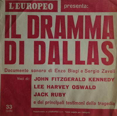 Enzo Biagi E Sergio Zavoli - Il Dramma Di Dallas (Flexi, 7", S/Sided)