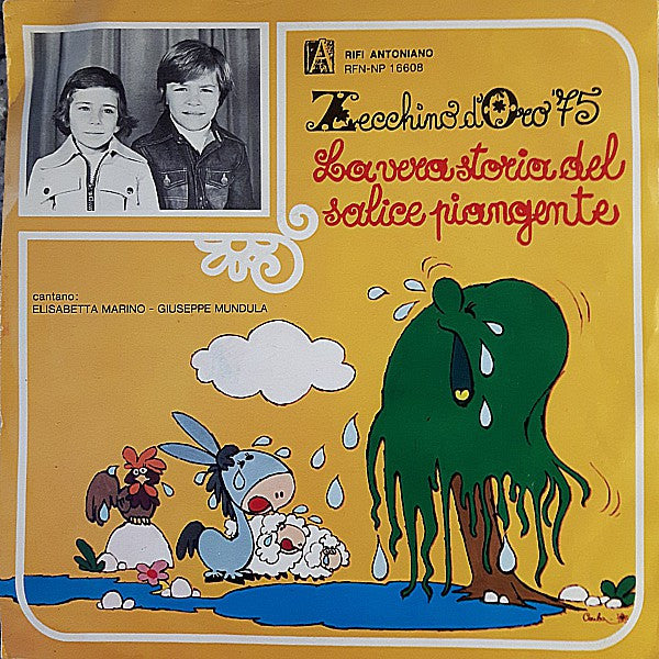 Elisabetta Marino, Giuseppe Mundula / A. Baccaglini, M. Lupieri - La Vera Storia Del Salice Piangente / La Slitta Vagabonda (7")
