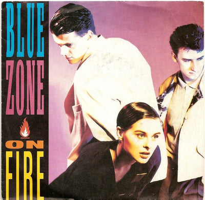 Blue Zone - On Fire (7", Single)