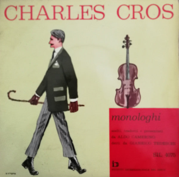 Charles Cros - Monologhi (7")