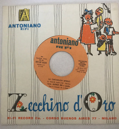 Various, Orchestra Dello Zecchino D'Oro - La Tartaruga Sprint / La Ballata Dell'Orso Brutto (7", Single)