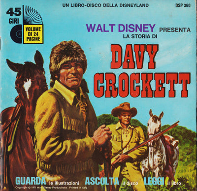 Franco Morgan - La Storia Di Davy Crockett (7")