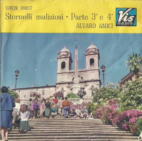 Alvaro Amici - Stornelli Maliziosi ∙ Parte 3ª E 4ª (7")