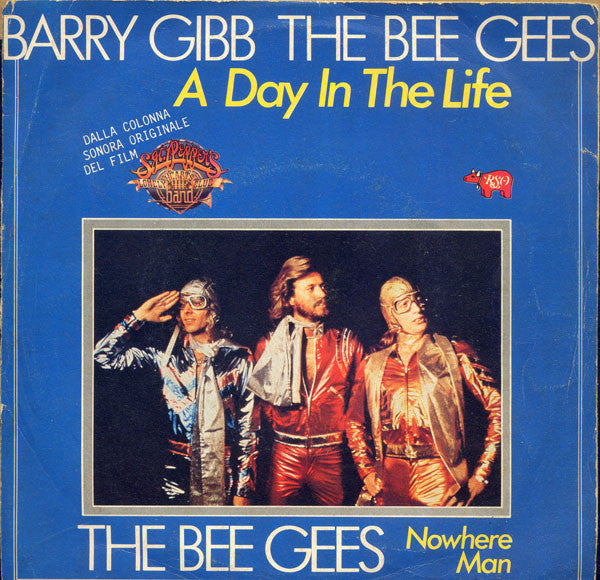 Barry Gibb, Bee Gees - A Day In The Life (7")