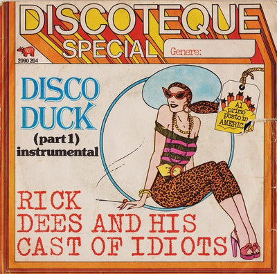 Rick Dees & His Cast Of Idiots - Disco Duck (Part 1) (7", Single)