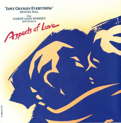 Michael Ball - Love Changes Everything (7", Single, Sil)