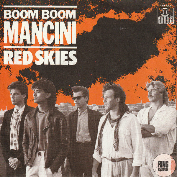 Boom Boom Mancini - Red Skies (7", Single)