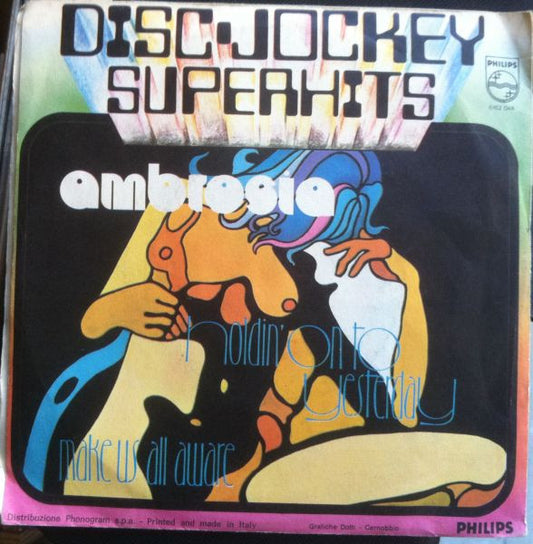 Ambrosia - Holdin' On To Yesterday (7", Single)