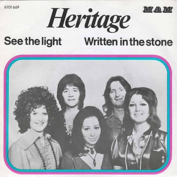 Heritage - See The Light (7", Single)