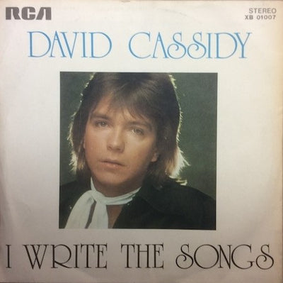 David Cassidy - I Write The Songs / Get It Up For Love (7")