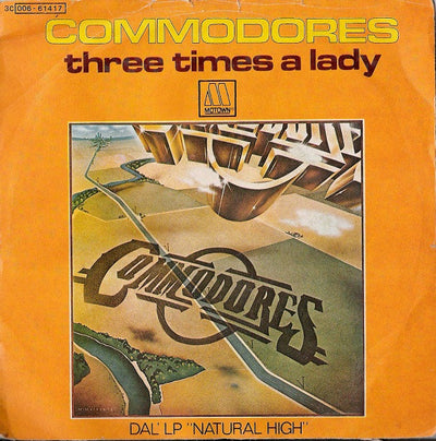 Commodores - Three Times A Lady (7")