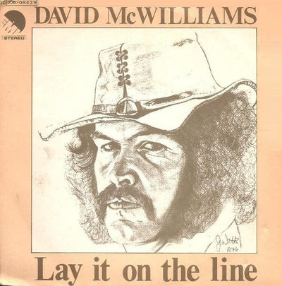 David McWilliams - Lay It On The Line (7")