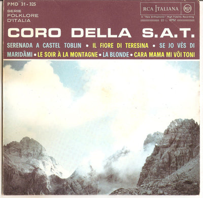 Coro Della S.A.T. - Serenada A Castel Toblin (7", EP)