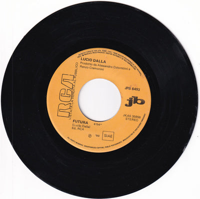 Lucio Dalla - Futura (7", Jukebox)